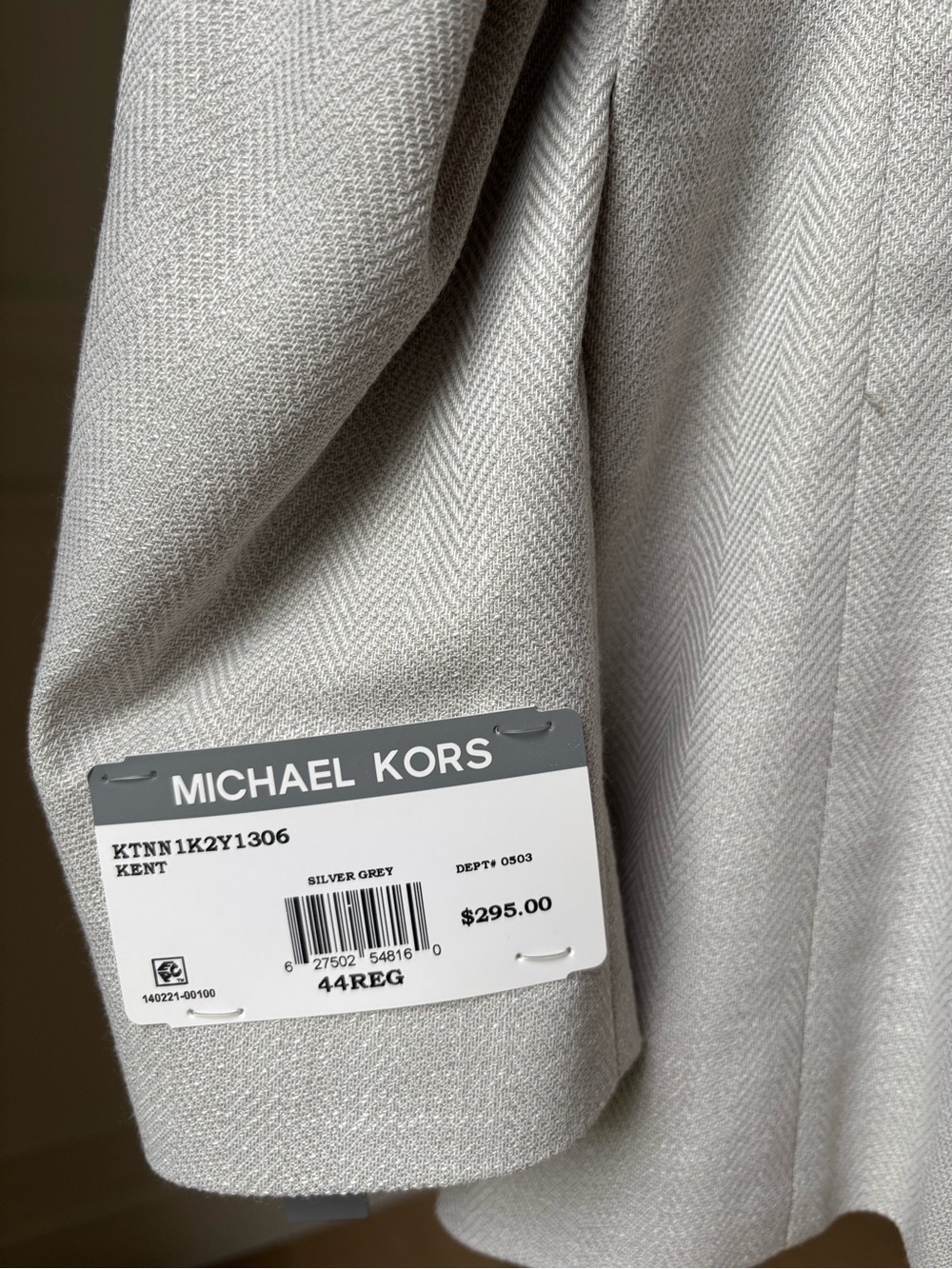 Michael Kors Light Cream Men's Sport Coat Blazer - Picture 7 of 10